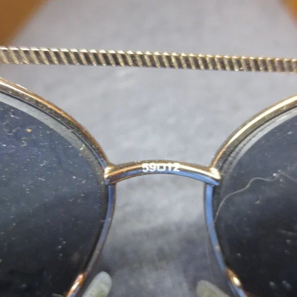 Candie's Sunglasses Frame Men's Matte Gunmetal Gray Full Rim Aviator 59-12-135 - Picture 8 of 8